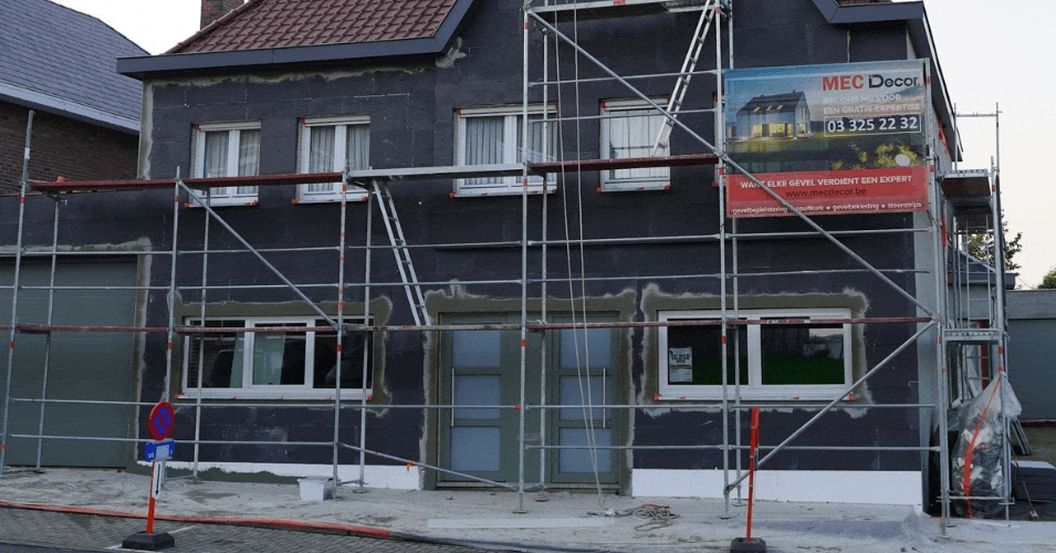Buitenmuur en buitengevel renovatie
